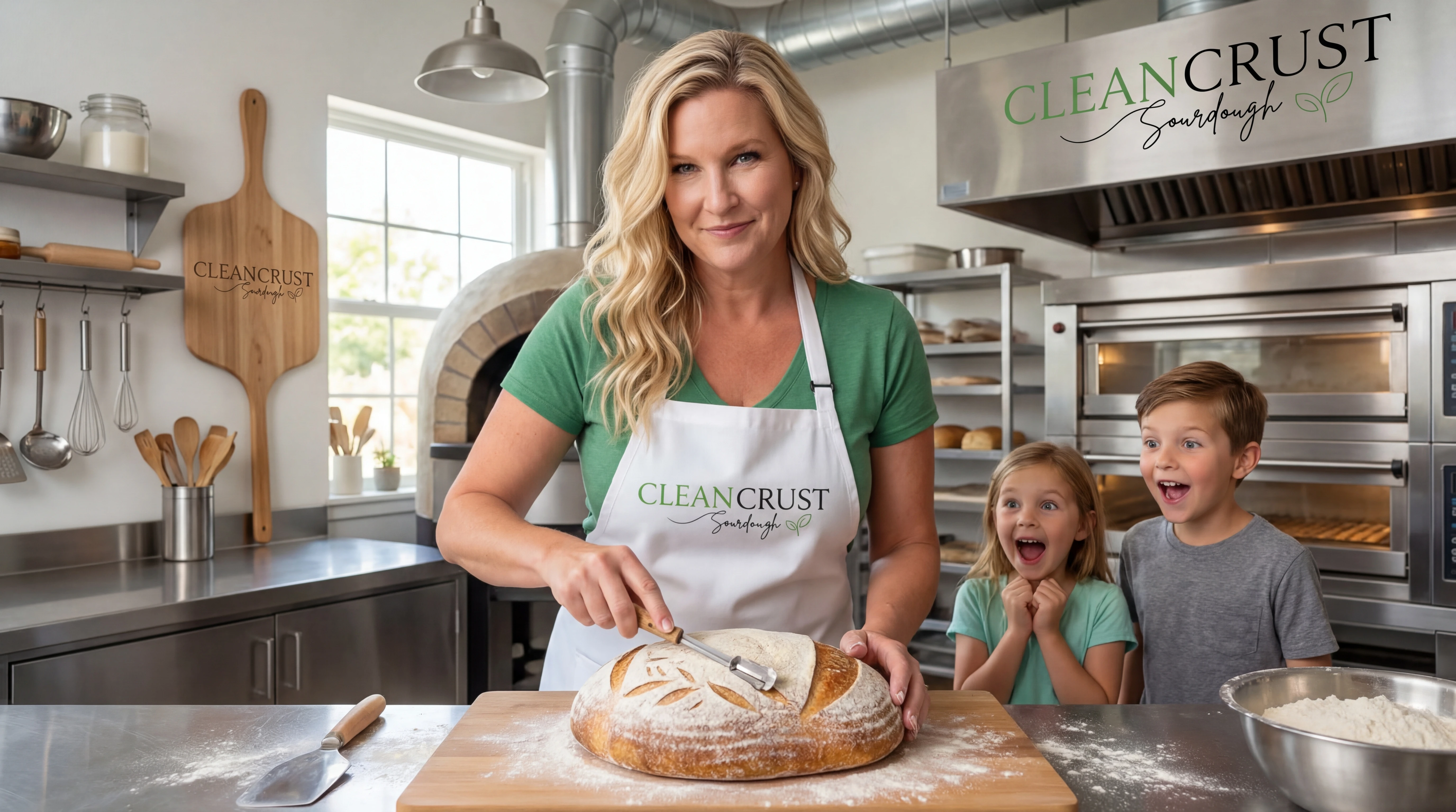 Baking with the family